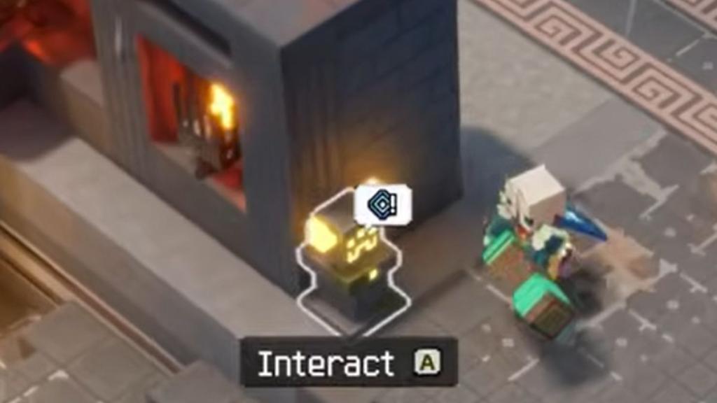 Interact to summon a boss again