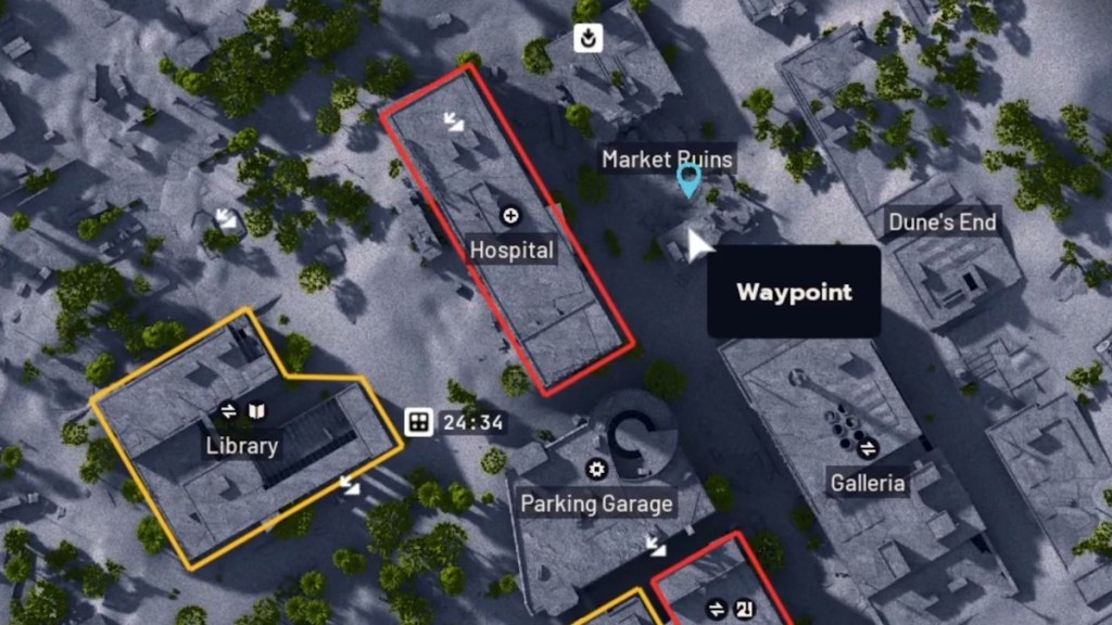 Market Ruins location in Arc Raiders