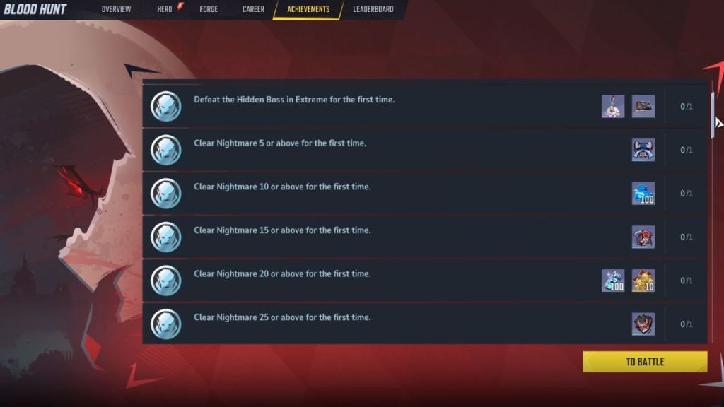 Marvel Rivals Blood Hunt Rewards