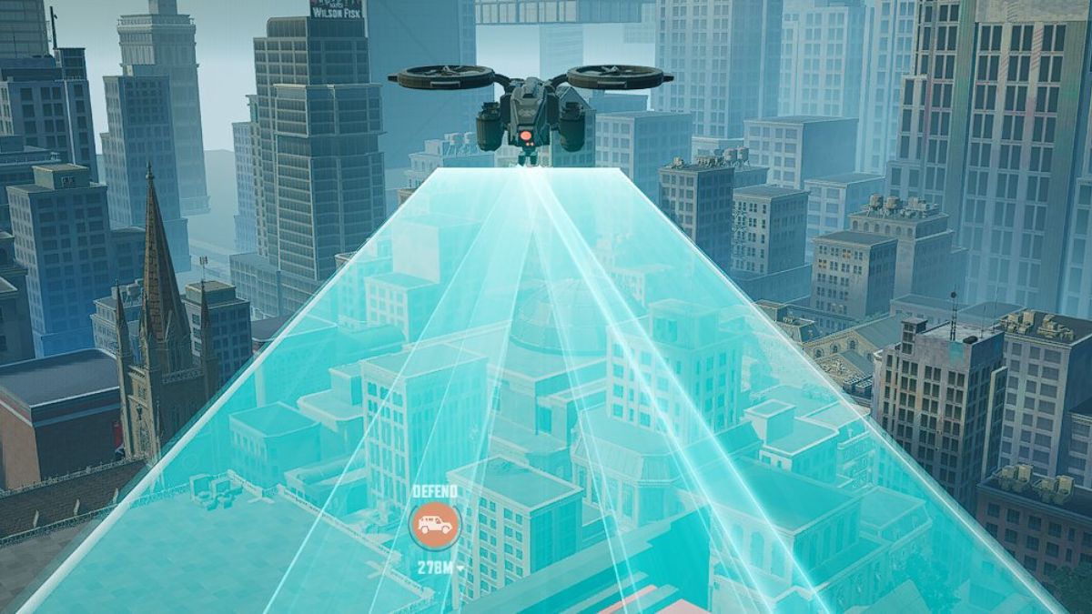 Marvel Rivals Lower Manhattan UAV Drone