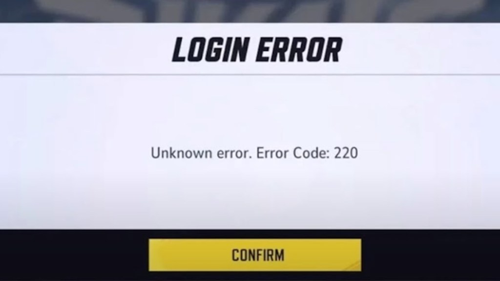 Marvel Rivals 错误代码 220