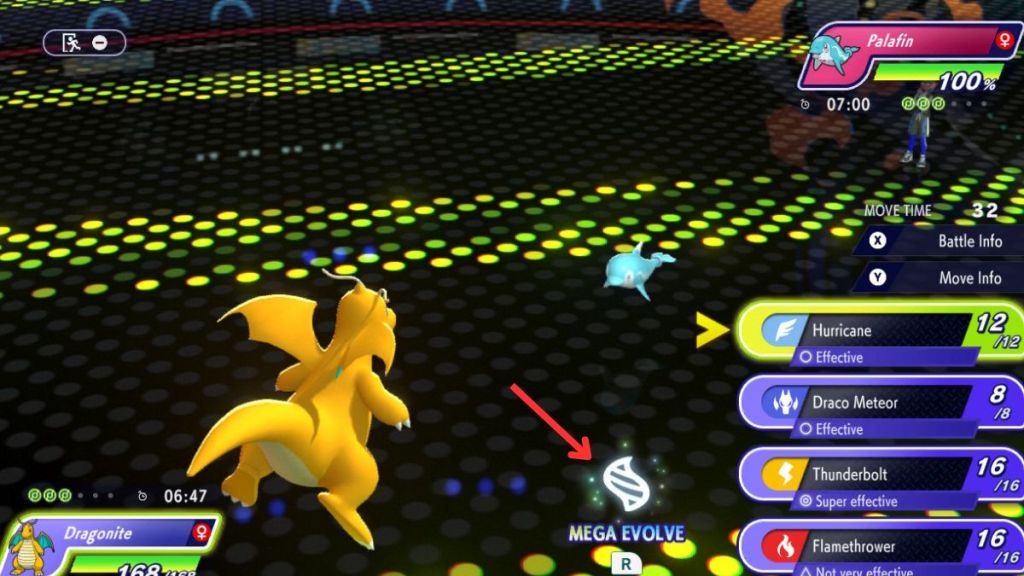 Mega Evolve Pokemon Champions