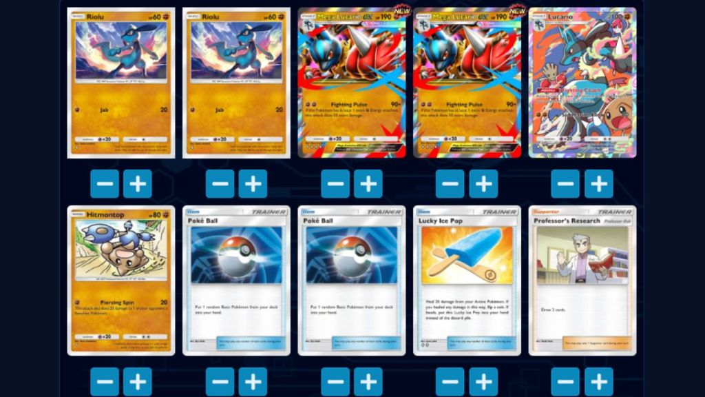 Mega Lucario EX deck