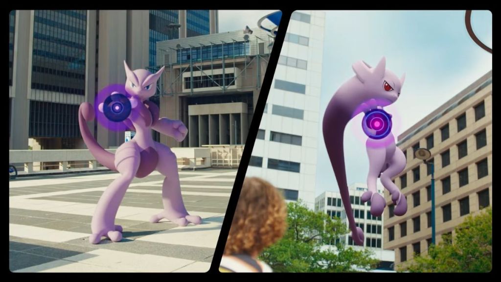 Mega Mewtwo X and Mega Mewtwo Y