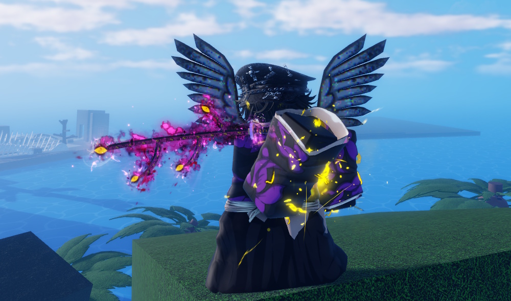 Moon Slayer equipped Sailor Piece