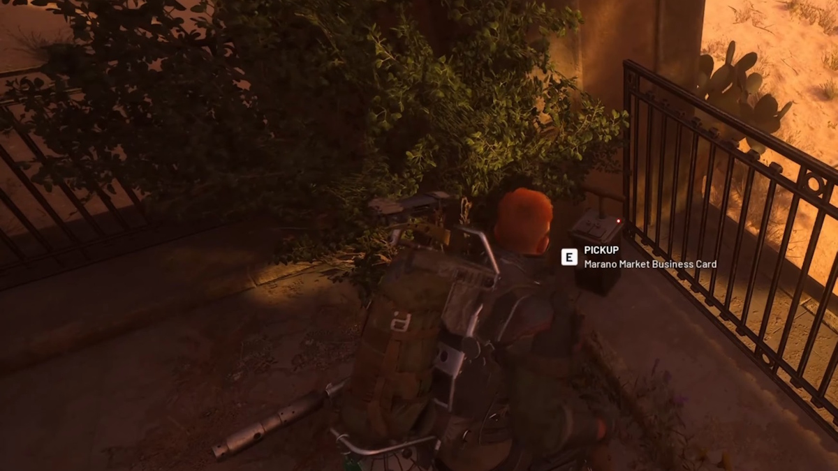 Pick up the Marano Market Business Card