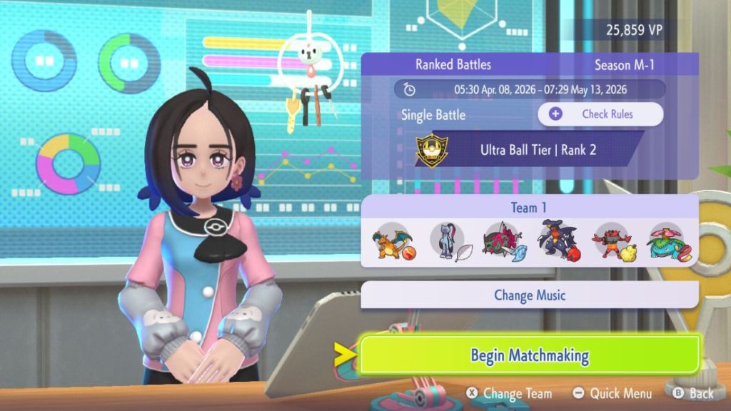 Pokemon Champions Ranked Match