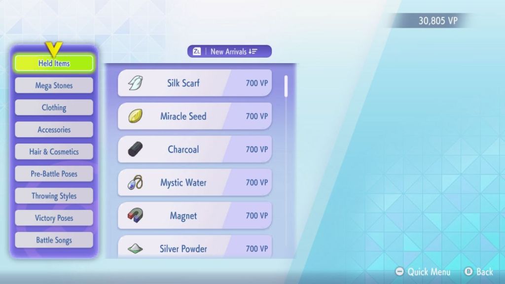 Pokemon Champions Shop