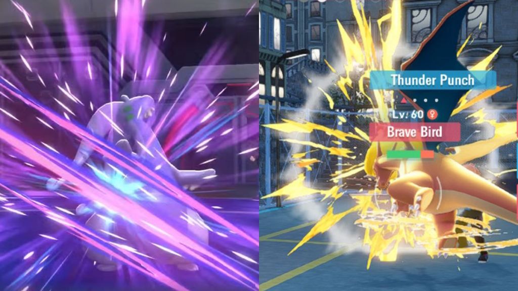 Pokemon Champions vs Pokemon Legends ZA Physical moves