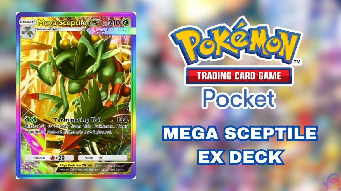 Pokemon TCG Pocket Mega Sceptile EX deck guide