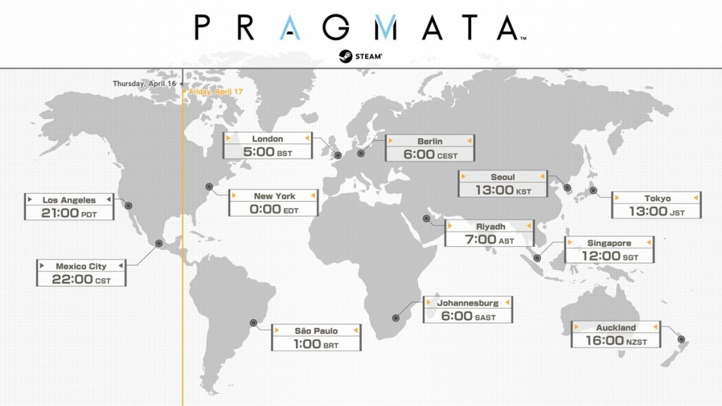 Pragmata release date and time