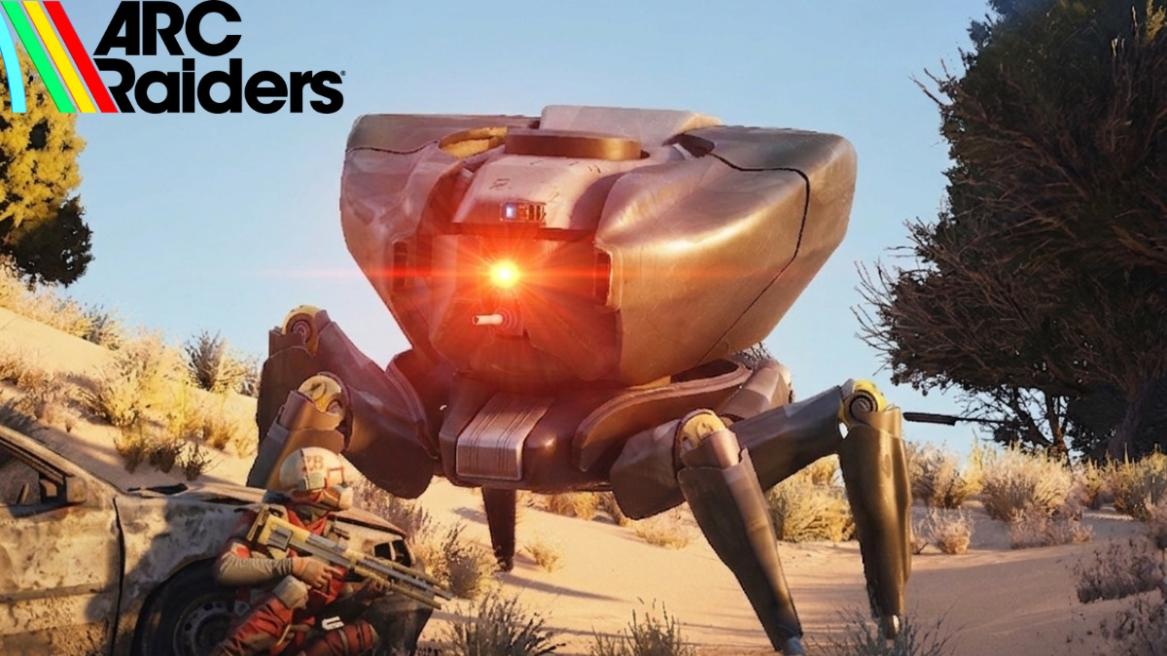 Raider hiding from a Bastion in Arc Raiders