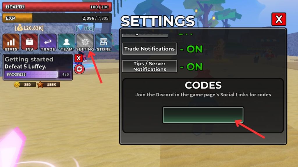 Redeem Pirate Piece codes