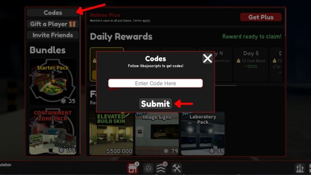 Redeem SCP Architect X Codes