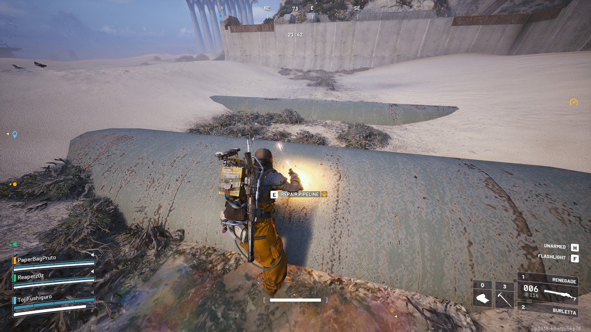 Reparando la tubería con fugas en Arc Raiders