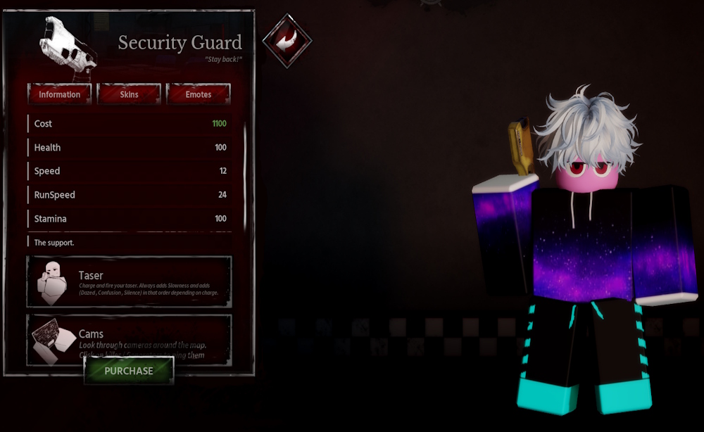 Security Guard survivor tier list Bite by Night