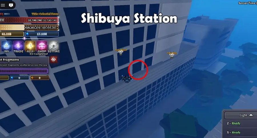 Shibuya Station fragment