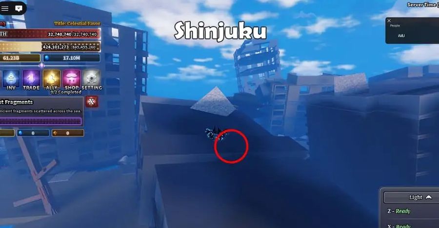Shinjuku Island fragment