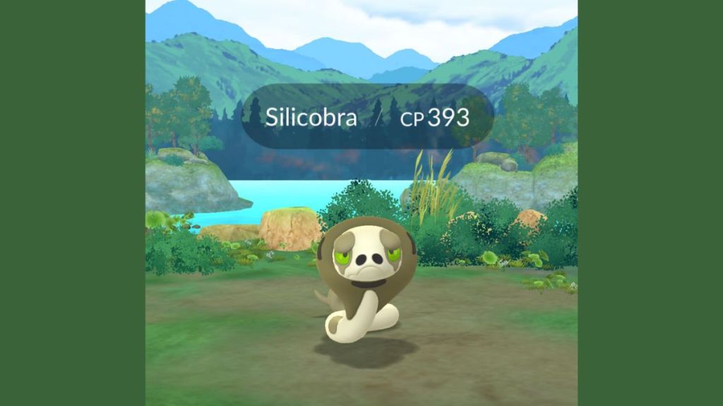 Silicobra Pokemon GO