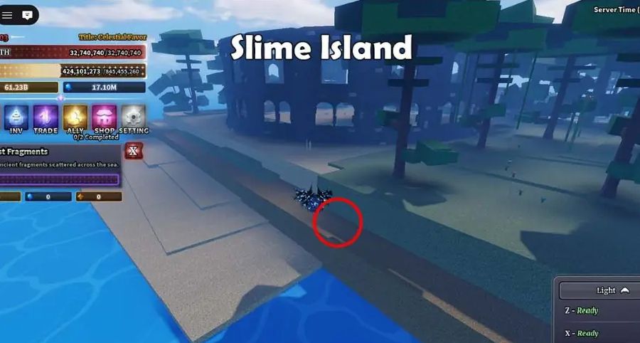 Slime Island fragment 2