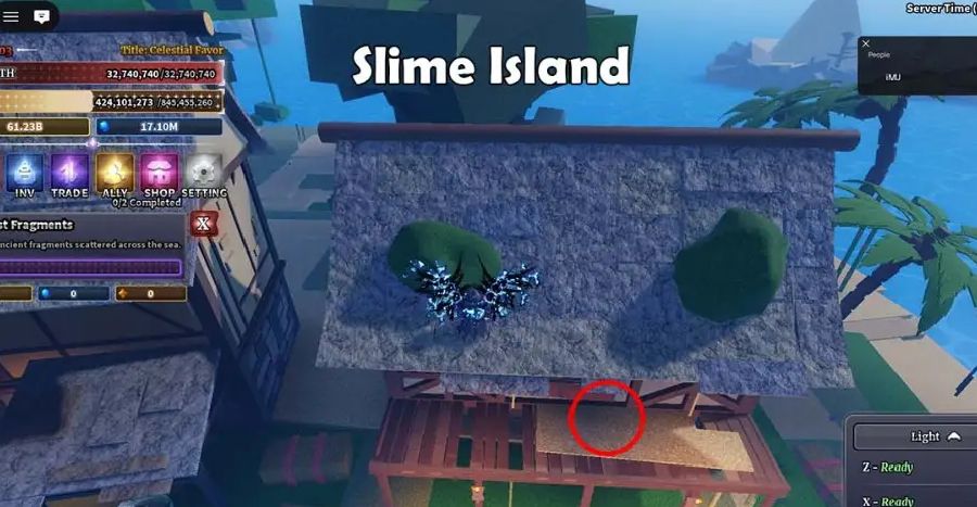 Slime Island fragment