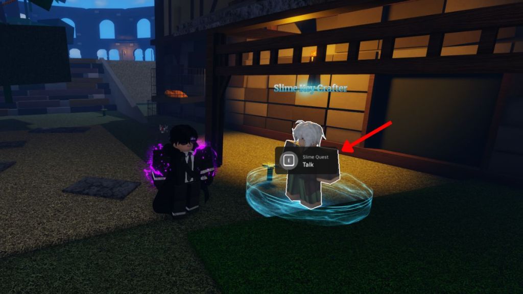 Slime Key Crafter NPC Sailor Piece