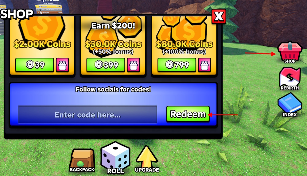 Slime RNG codes redeem