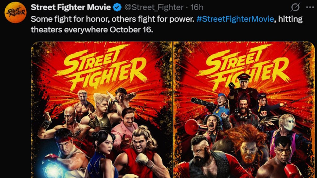Street Fighter 2026 movie release date