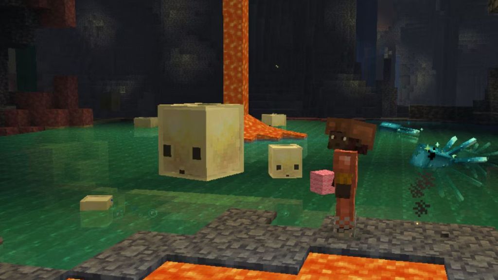 Sulfur Caves in Minecraft