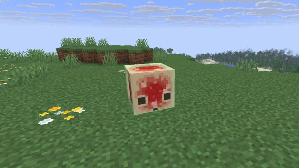 Sulfur Cube Archetype Slow Sliding (Shroom Blocks)