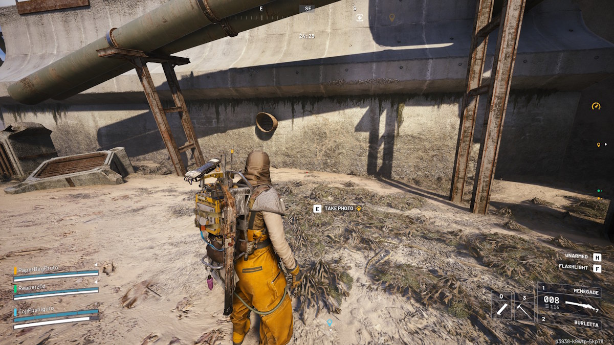 Toma fotos de los diques agrietados en Arc Raiders