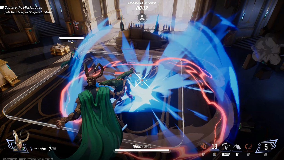 Unleash Loki's clone and Loki's primary attack
