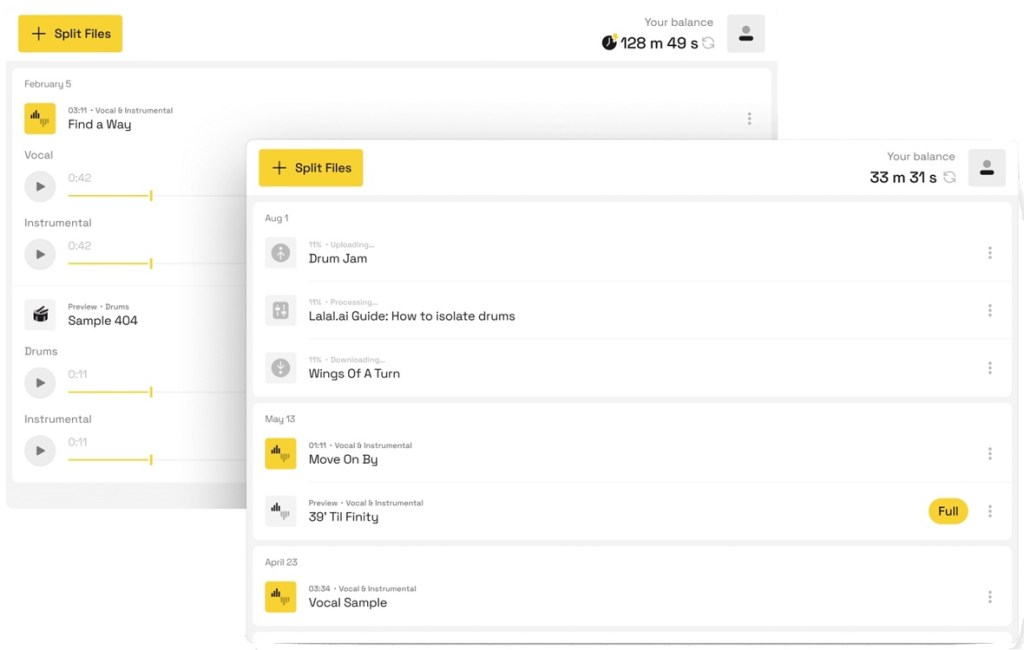 ai vocal remover LALAL AI