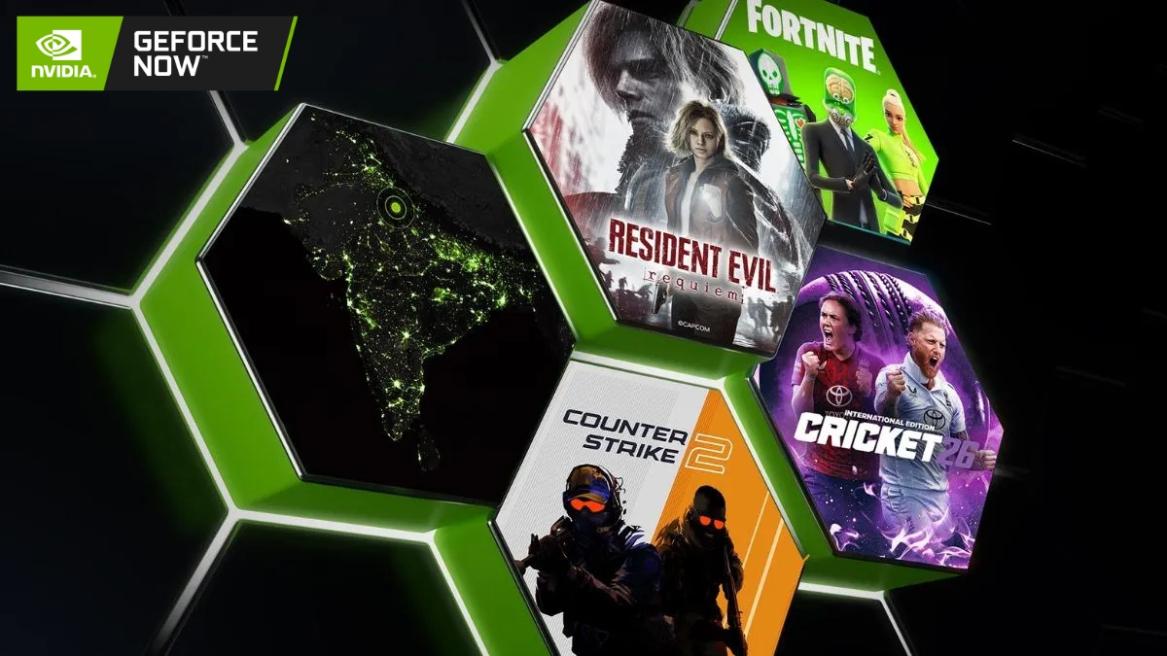 Nvidia Geforce Now games and India Map