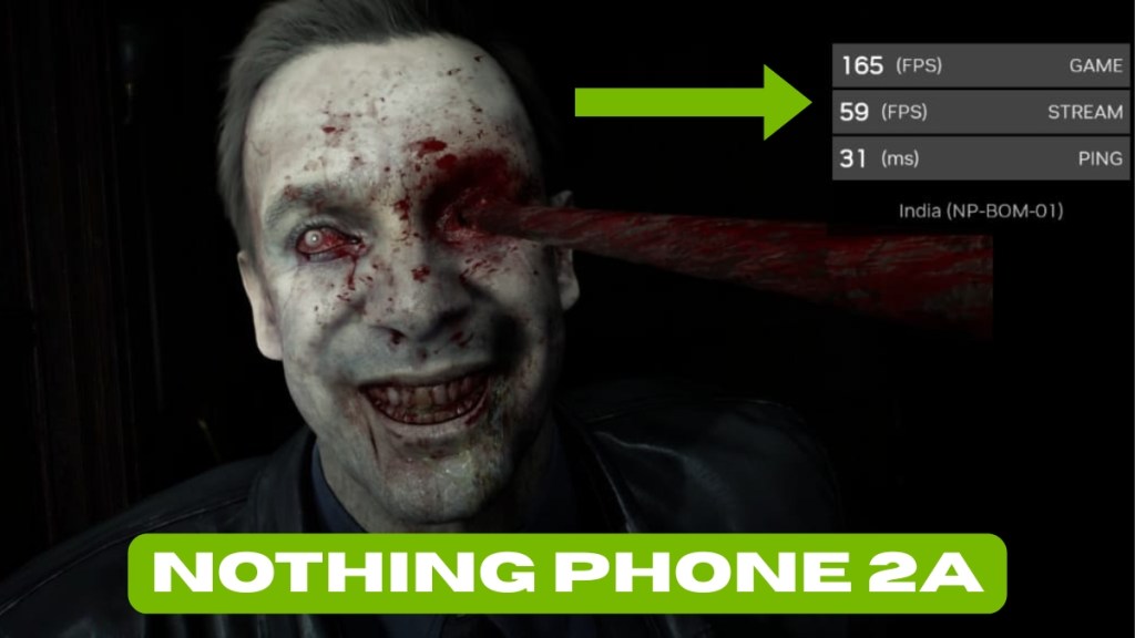 NVIDIA GeForce Now RE9 on Nothing Phone 2a