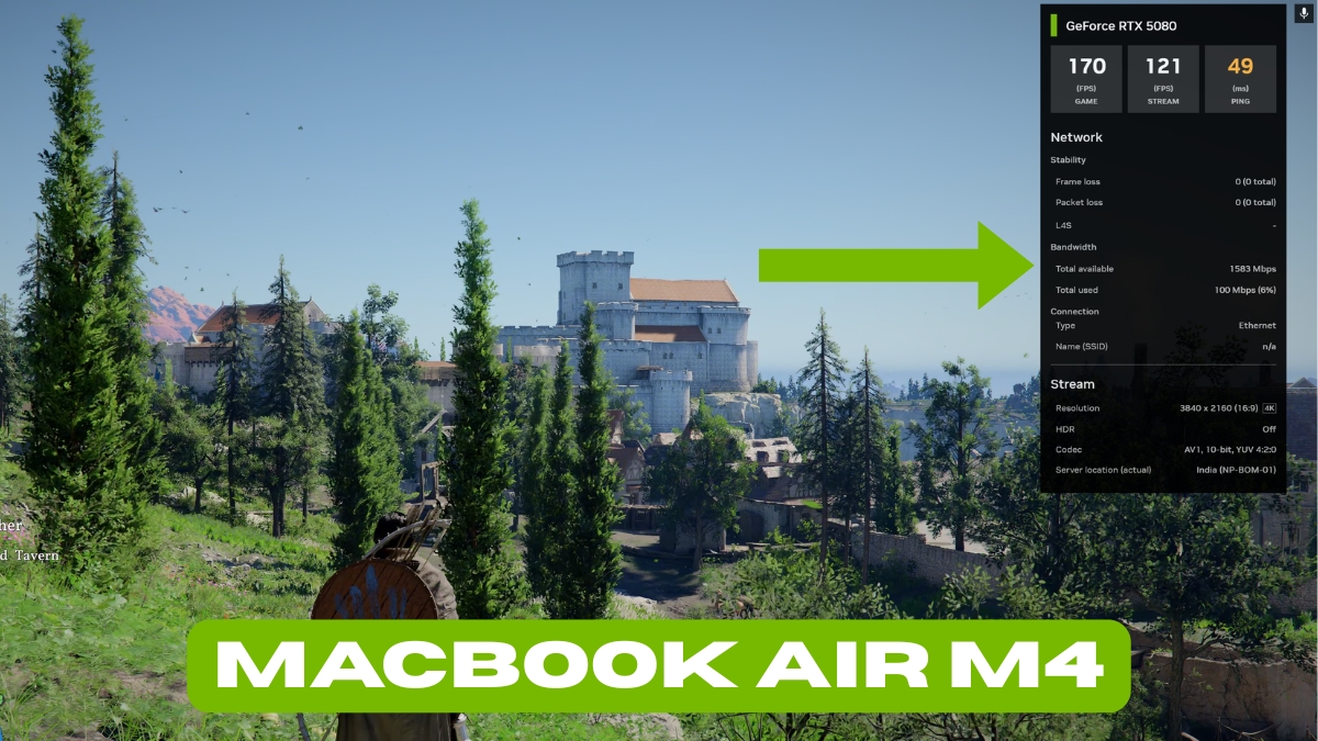 NVIDIA GeForce Now Crimson Desert on Mac