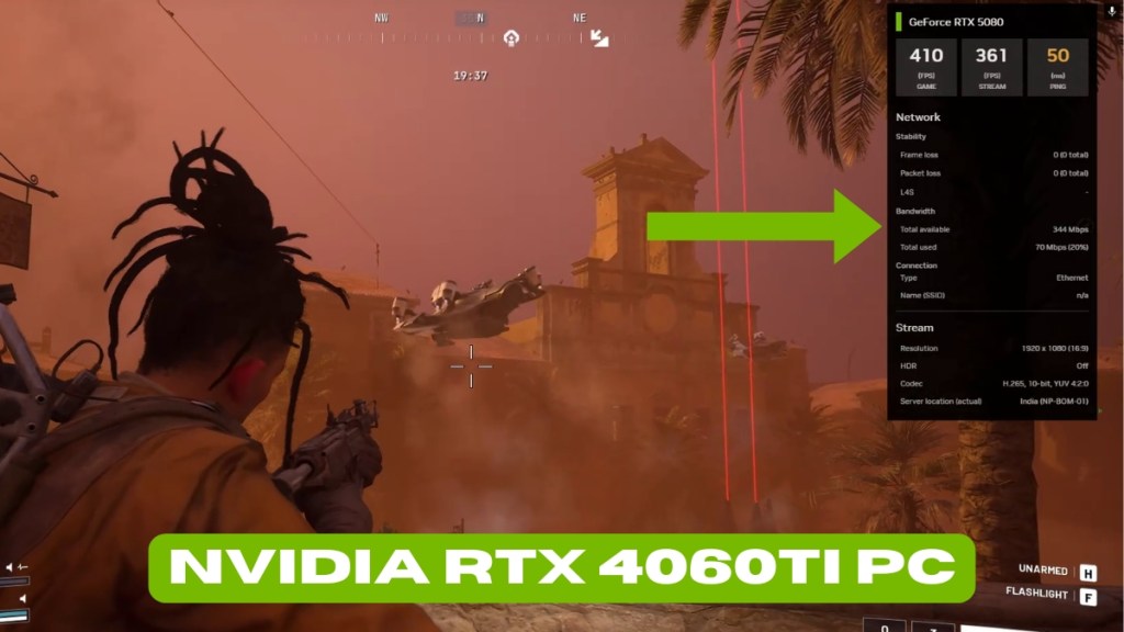 NVIDIA GeForce Now Arc Raiders on PC