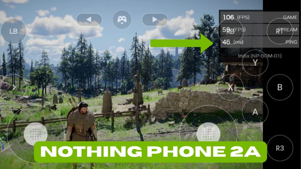 NVIDIA GeForce Now Crimson Desert on Nothing Phone 2a