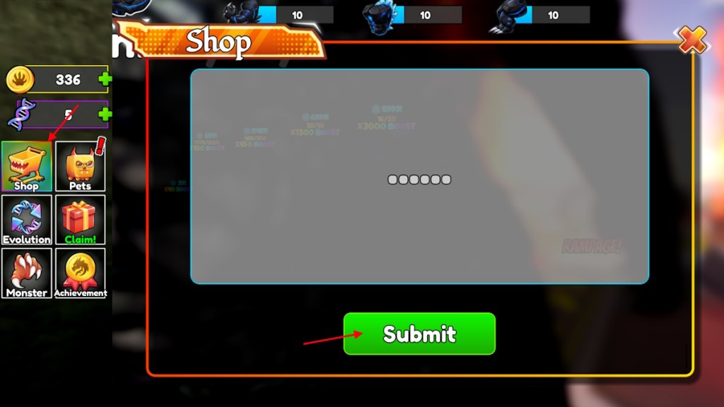 redeem train kaiju to destroy codes