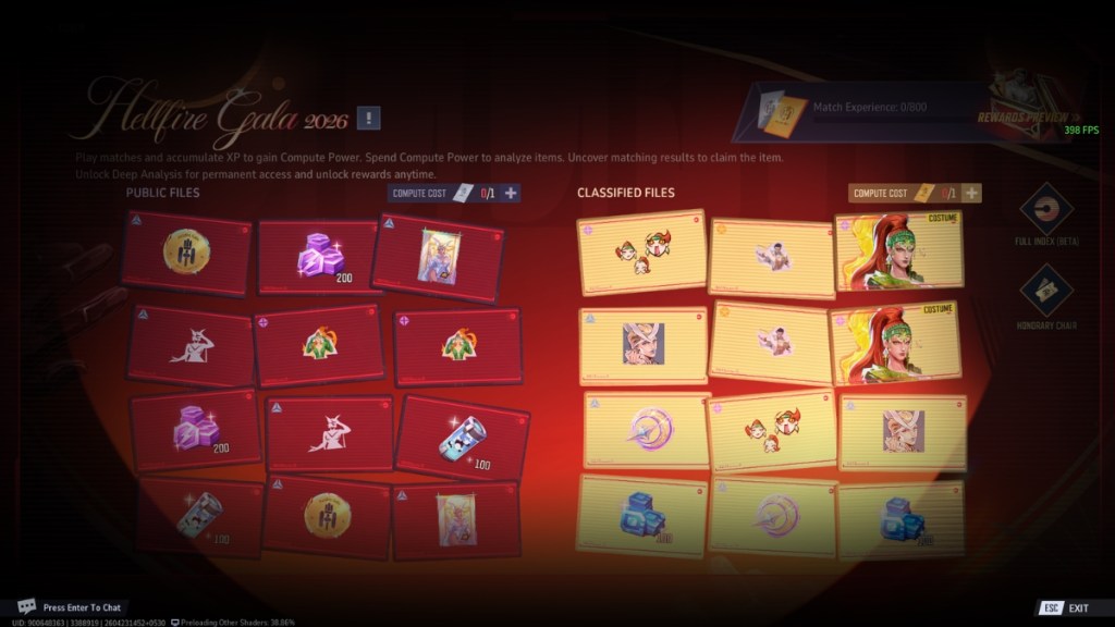 Marvel Rivals Hellfire Gala Tiles Matching