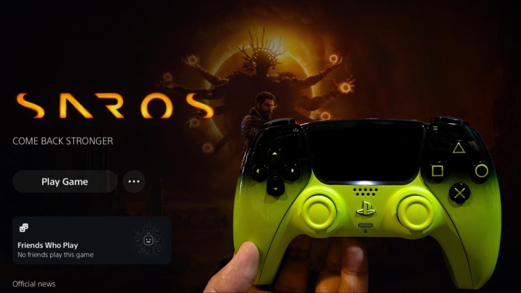 Dual Sense hyperpop remix green color controller