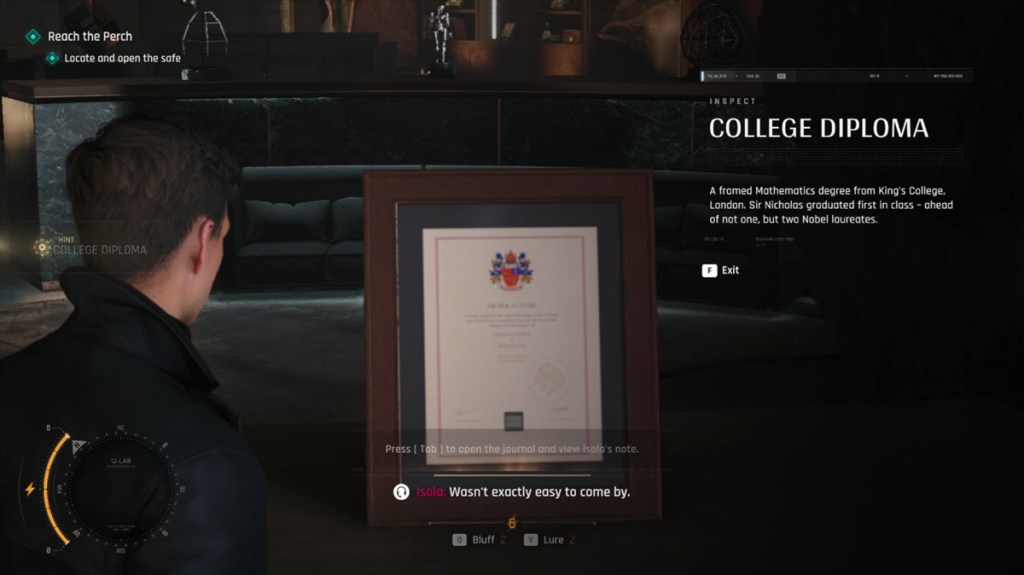 007 First Light 'Knightfall' Mission Walkthrough Locate and Open the Safe part 1