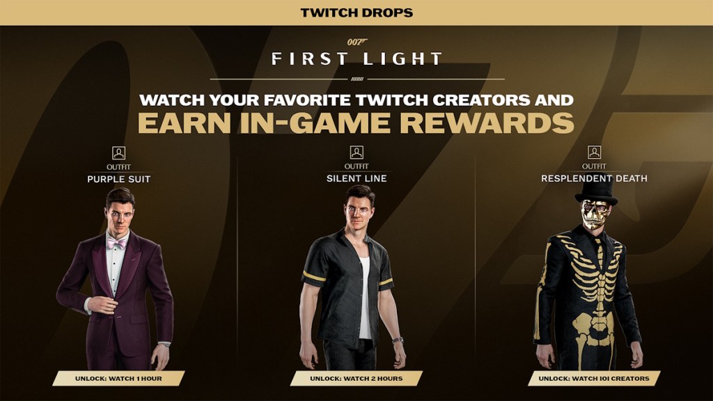 007 First Light Twitch Drops