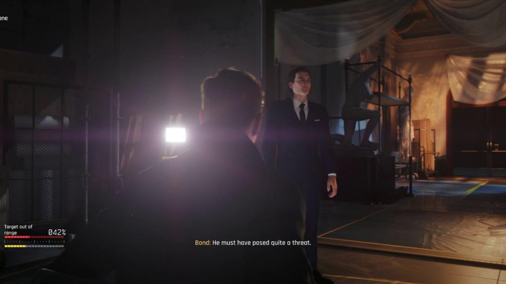 007 First Light Bond Interrogated