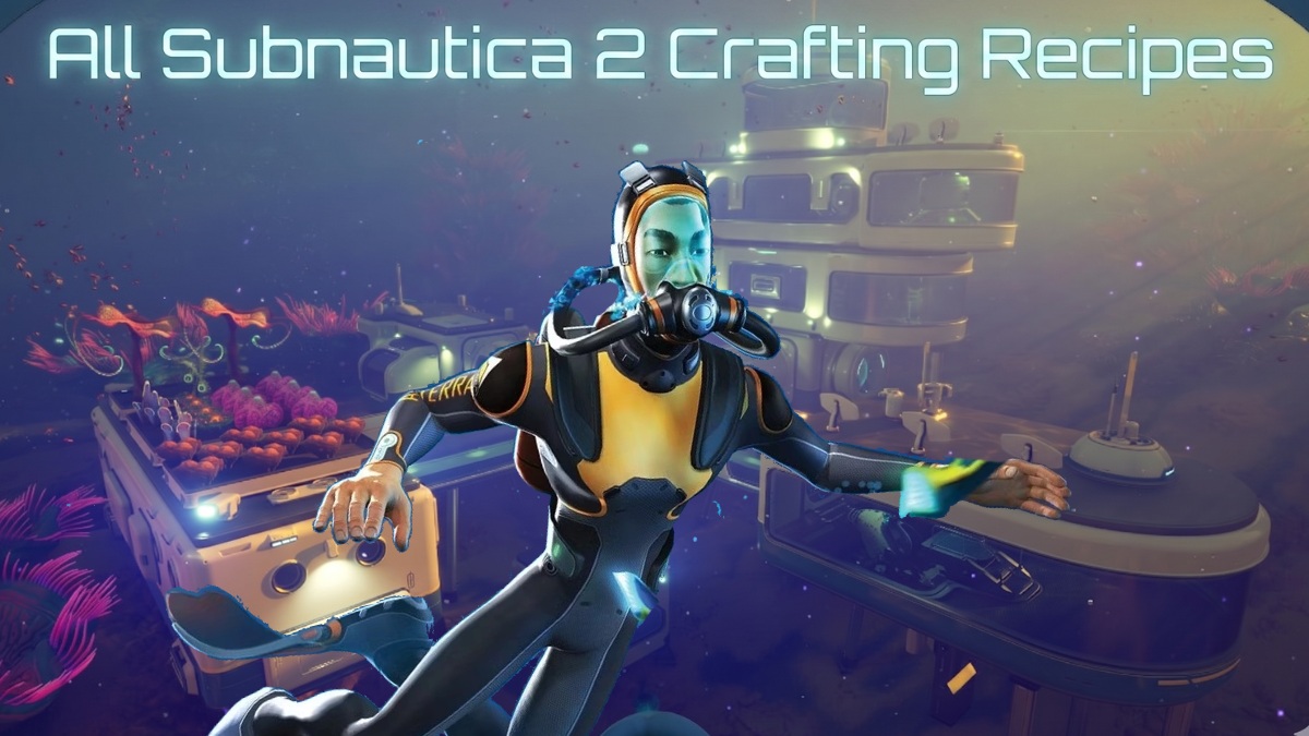 All Subnautica 2 Crafting Recipes