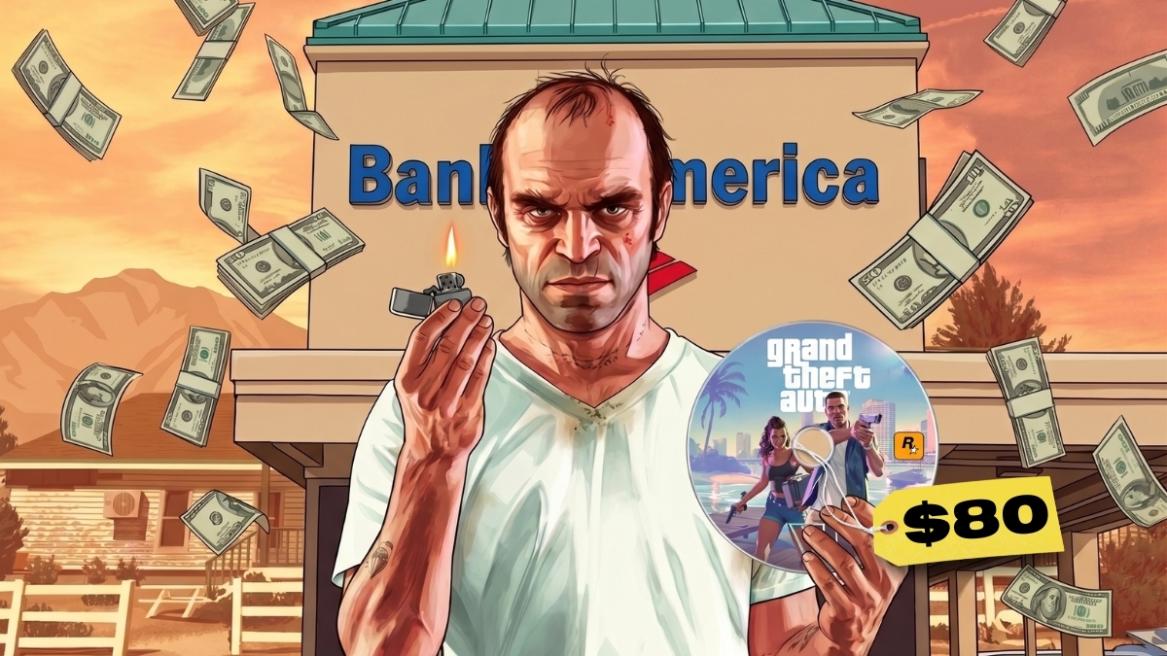 Bank of America Thinks GTA 6 Should Cost $80 Because Apparently We’re All Loaded Like Trevor