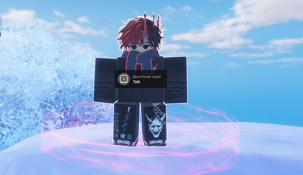 Blood Flower Quest NPC