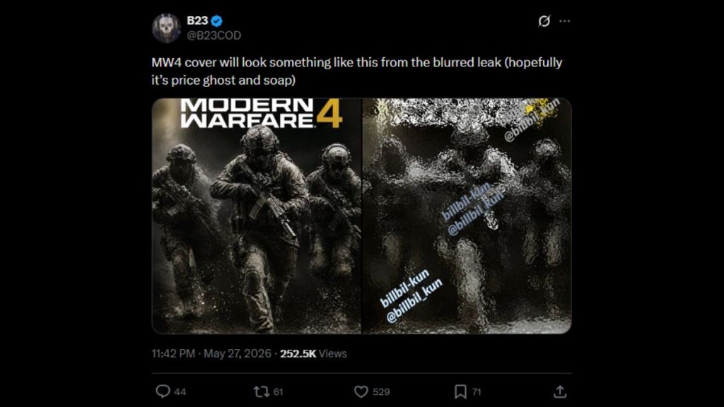 Call of Duty Modern Warfare 4 Cover Leak