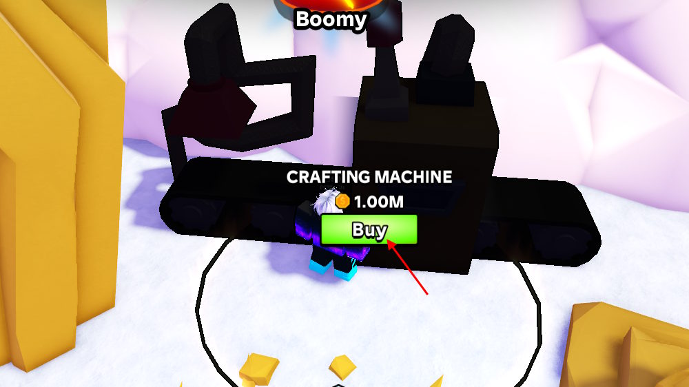 Crafting Machine unlock in Slime RNG