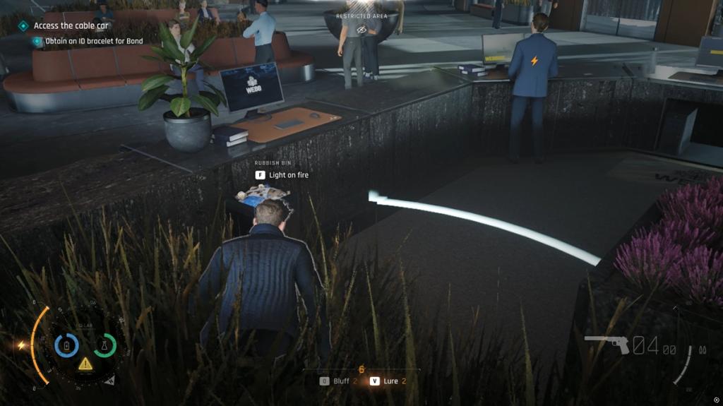 Create Distractions in 007 First Light